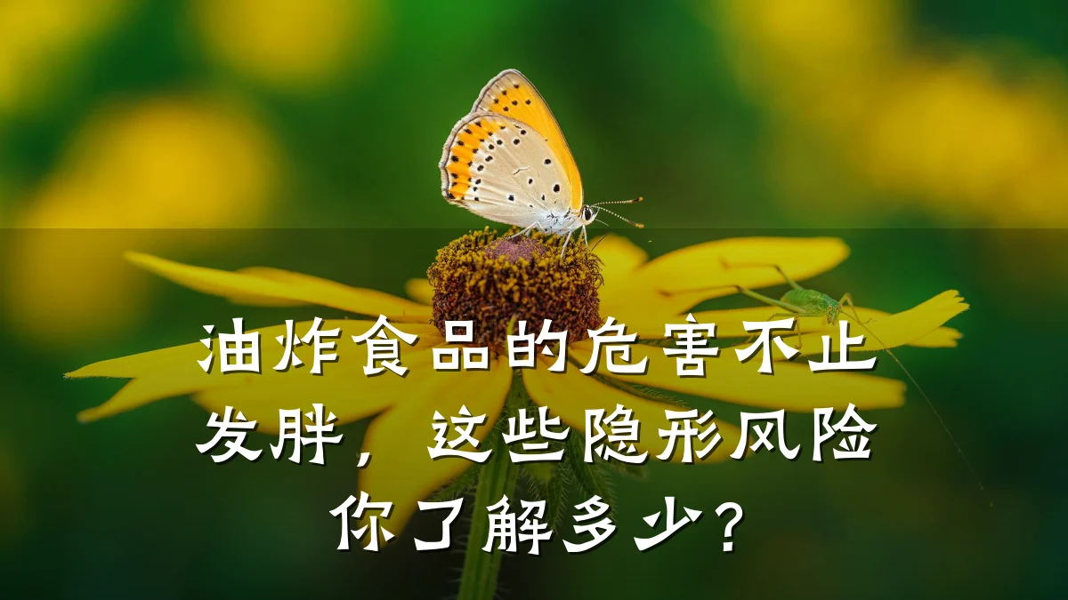 油炸食品的危害不止发胖，这些隐形风险你了解多少？
