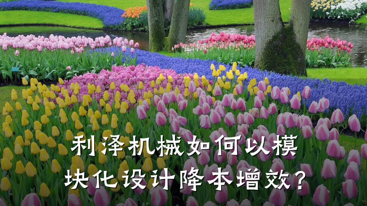 利泽机械如何以模块化设计降本增效？