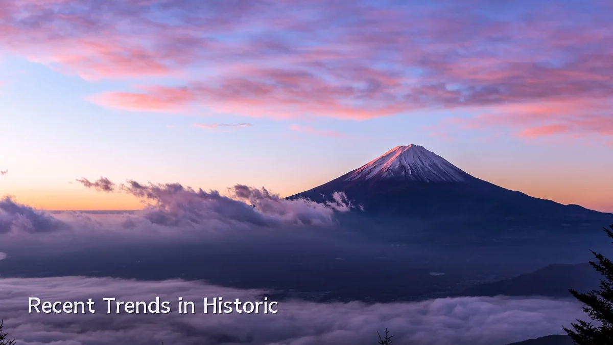Recent Trends in Historic