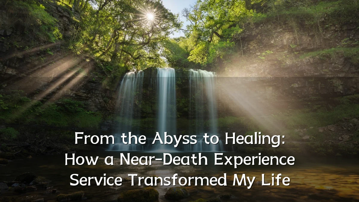 From the Abyss to Healing: How a Near-Death Experience Service Transformed My Life