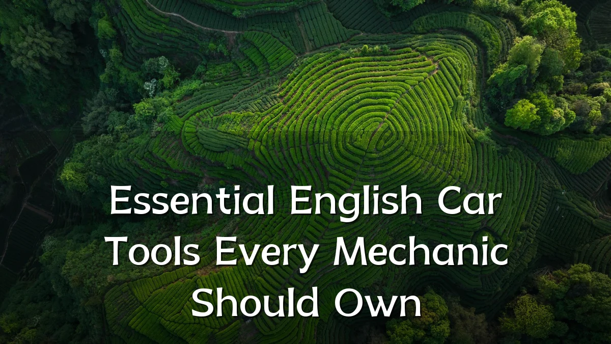 Essential English Car Tools Every Mechanic Should Own