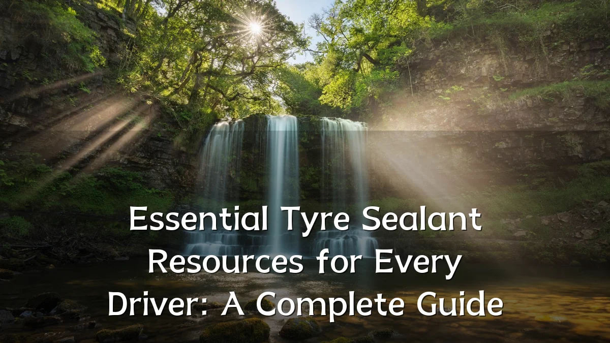 Essential Tyre Sealant Resources for Every Driver: A Complete Guide