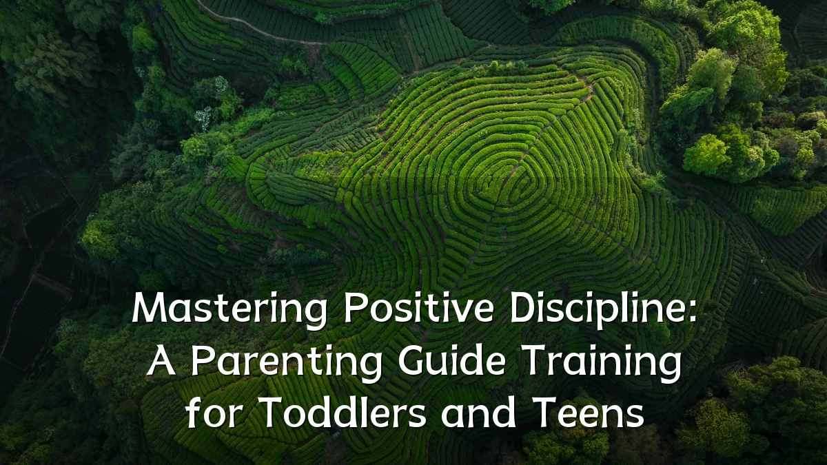 Mastering Positive Discipline: A Parenting Guide Training for Toddlers and Teens