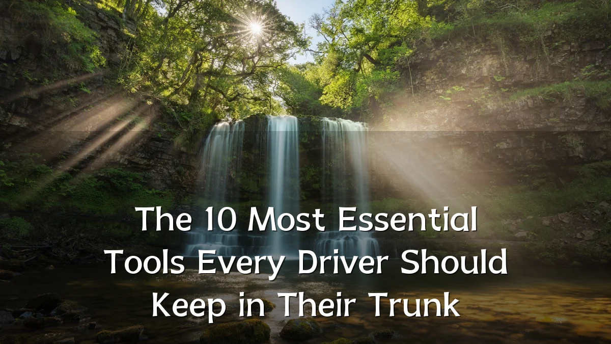 The 10 Most Essential Tools Every Driver Should Keep in Their Trunk