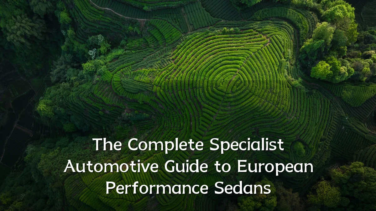 The Complete Specialist Automotive Guide to European Performance Sedans
