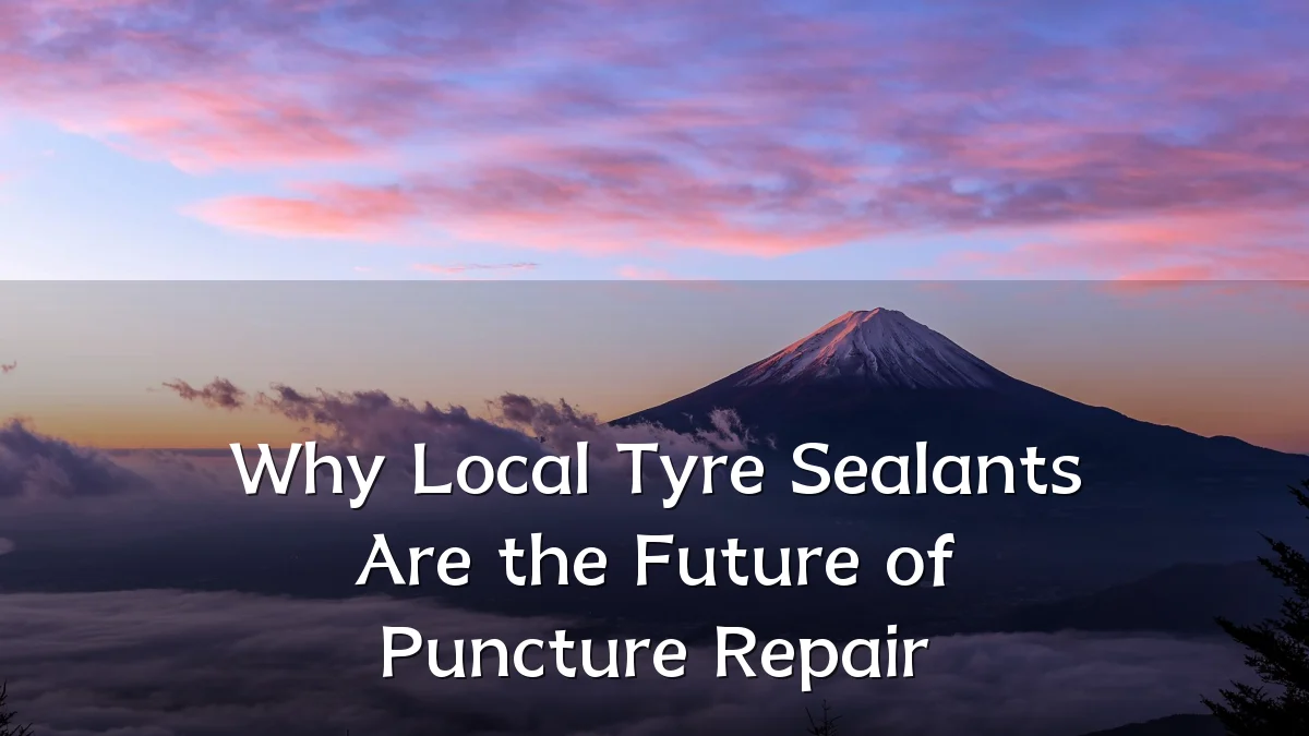 Why Local Tyre Sealants Are the Future of Puncture Repair