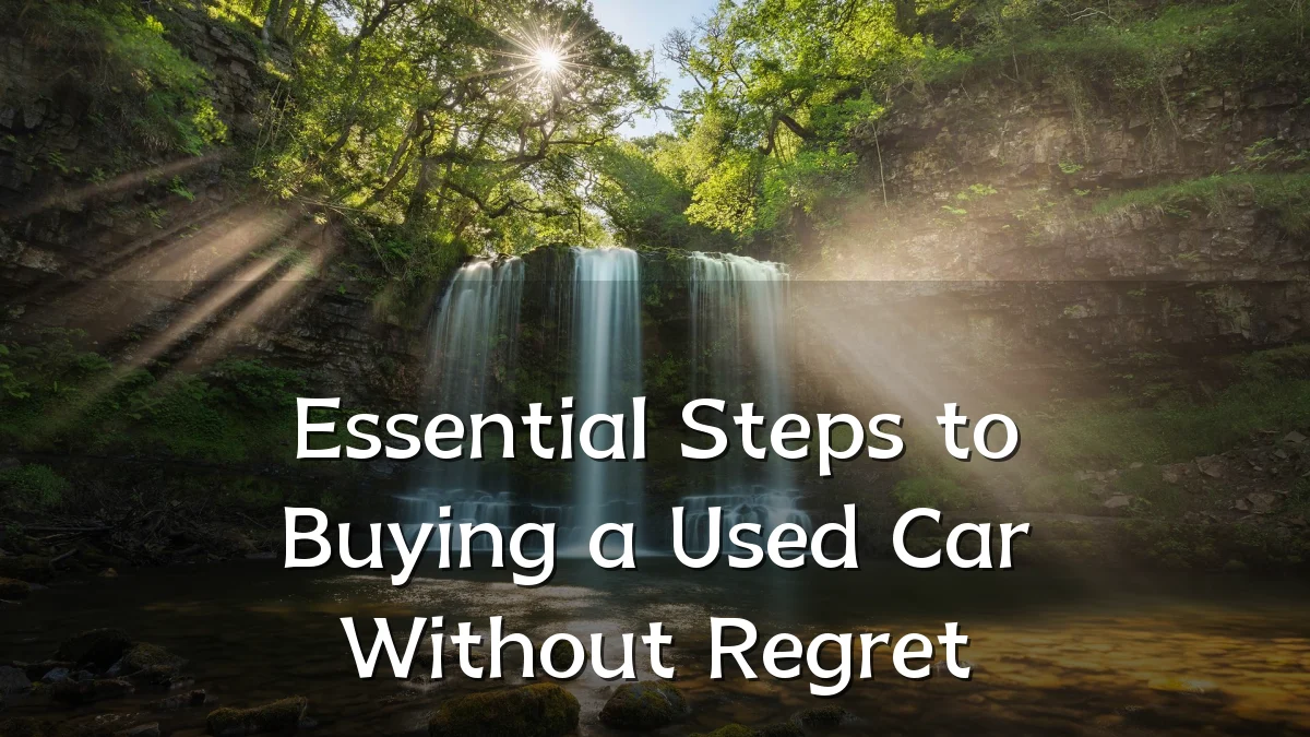 Essential Steps to Buying a Used Car Without Regret