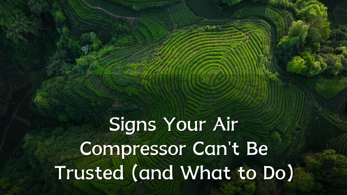 Signs Your Air Compressor Can't Be Trusted (and What to Do)