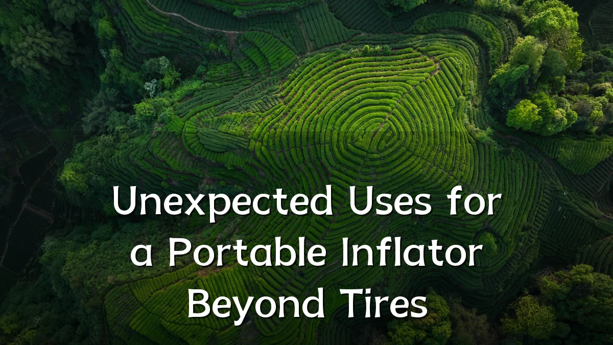 Unexpected Uses for a Portable Inflator Beyond Tires