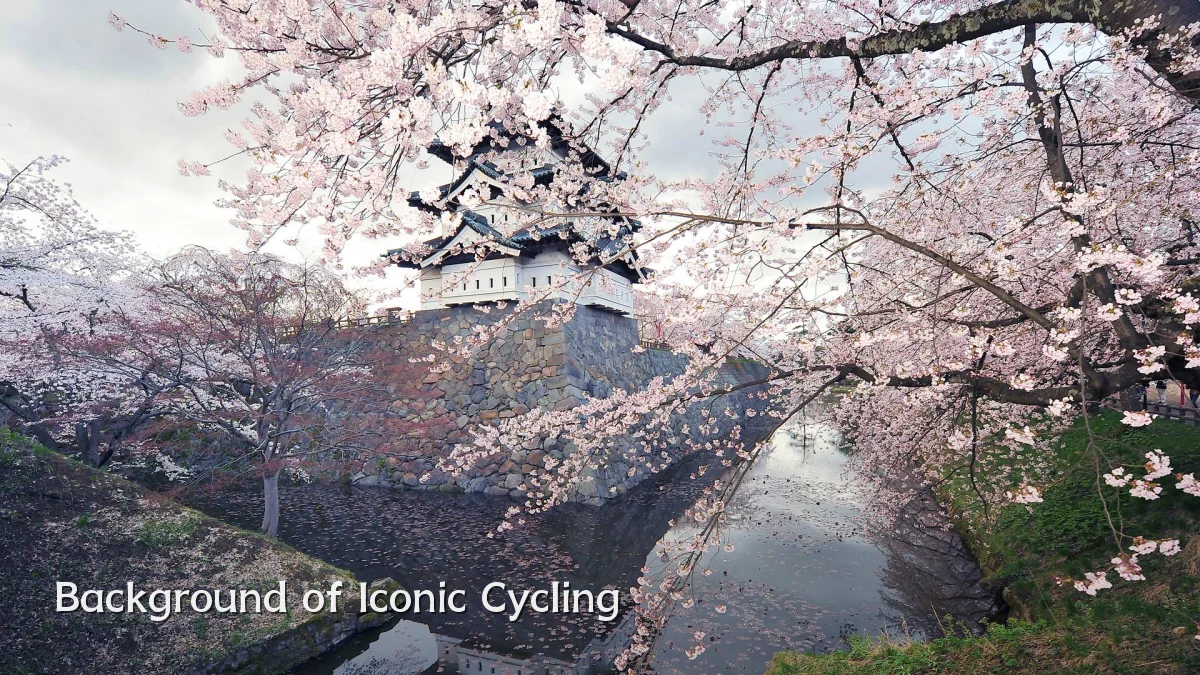 Background of Iconic Cycling
